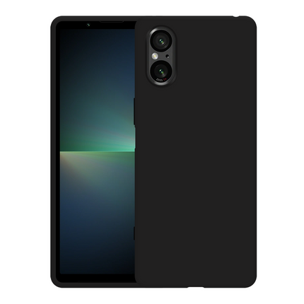 Sony Xperia 5 V Soft TPU Case - Black - Casebump