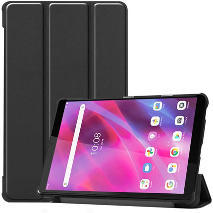 Lenovo Tab M8 3rd Smart Tri-Fold Case (Black) - Casebump