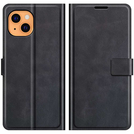 Apple iPhone 13 Mini TPU Wallet Case Magnetic - Black - Casebump