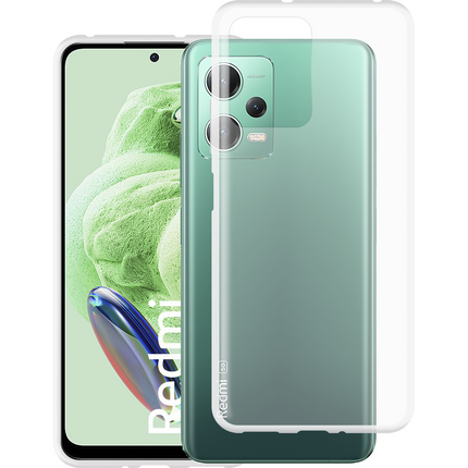 Xiaomi Redmi Note 12 5G Soft TPU Case - Clear - Casebump