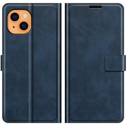 Apple iPhone 13 Mini TPU Wallet Case Magnetic - Blue - Casebump