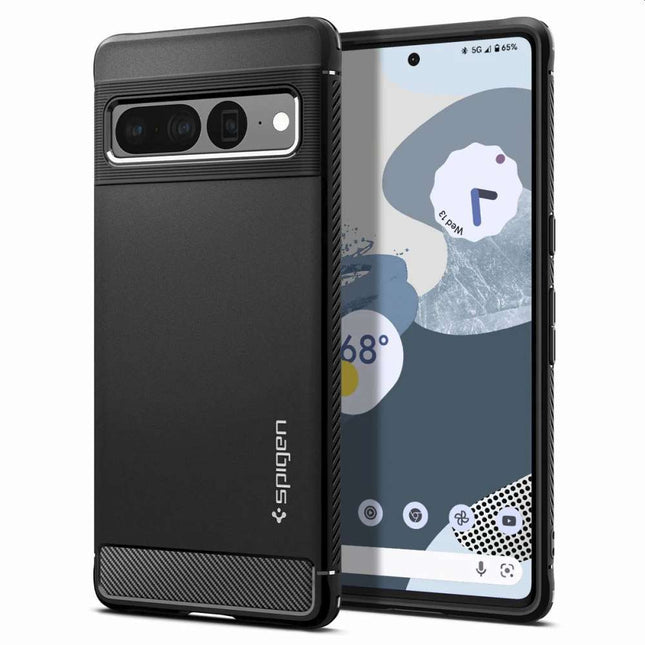 Spigen Rugged Armor Case Google Pixel 7 Pro (Black) ACS04725 - Casebump