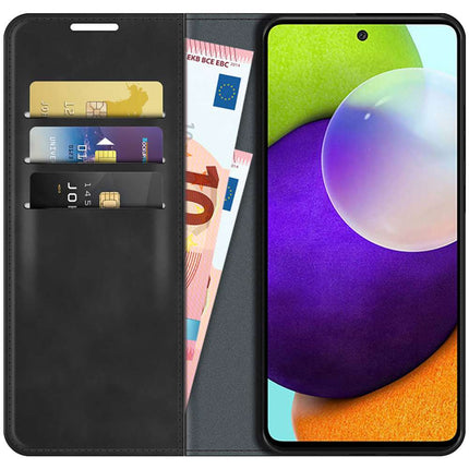 Samsung Galaxy A52 / A52s Wallet Case Magnetic - Black - Casebump