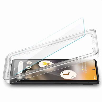 Spigen Google Pixel 6A Glas tR AlignMaster Met Montage Frame 2-pack AGL04695 - Casebump