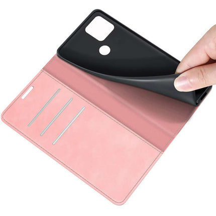 Google Pixel 5a Wallet Case Magnetic - Pink - Casebump