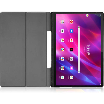 Lenovo Yoga Tab 13 Smart Tri-Fold Case (Black) - Casebump