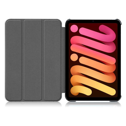 Apple iPad Mini 6 2021 Smart Tri-Fold Case (Red) - Casebump