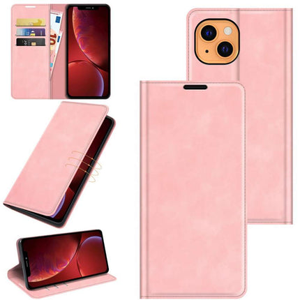 Apple iPhone 13 Mini Wallet Case Magnetic - Pink - Casebump