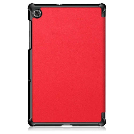 Lenovo Tab M10 Plus Smart Tri-Fold Case (Red) - Casebump