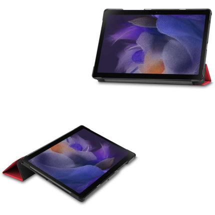 Samsung Galaxy Tab A8 Smart Tri-Fold Case (Red) - Casebump