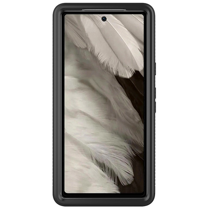 Google Pixel 7a - 360 Full Cover Defense Case - Black - Casebump