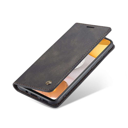 CASEME Samsung Galaxy S21 Ultra Retro Wallet Case - Black - Casebump