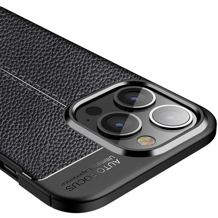 Apple iPhone 13 Pro Soft Design TPU Case (Black) - Casebump