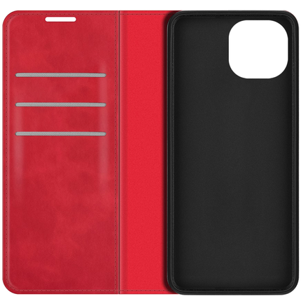 Apple iPhone 14 Plus Wallet Case Magnetic - Red - Casebump