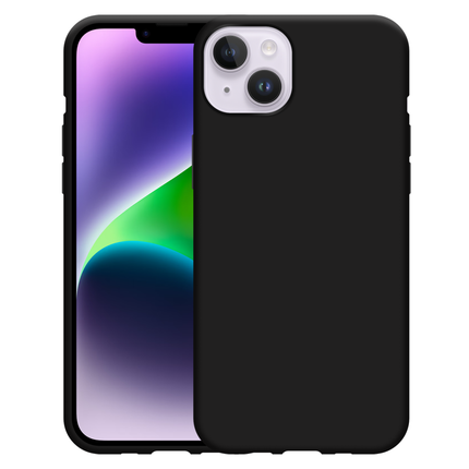 iPhone 14 Plus Soft TPU Case (Black) - Casebump