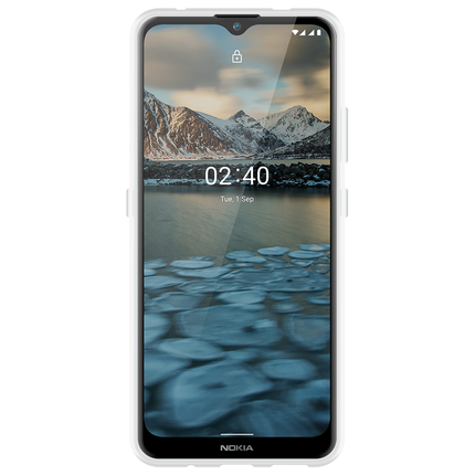 Nokia 2.4 Soft TPU case (Clear) - Casebump