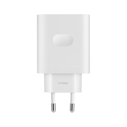 OnePlus SUPERVOOC (80W) USB-C Power Adapter - White - Casebump