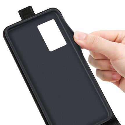 Oppo A77 Flip Case (Black) - Casebump