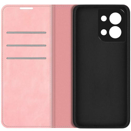Oppo Reno8 5G Wallet Case Magnetic - Pink - Casebump
