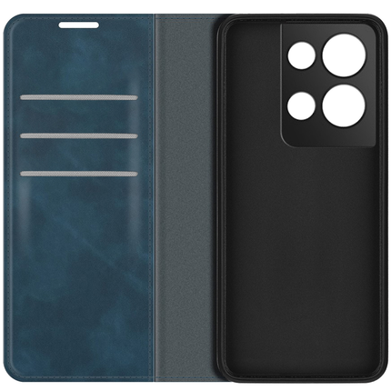 Oppo Reno8 Pro Wallet Case Magnetic - Blue - Casebump
