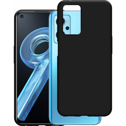 Realme 9i Soft TPU Case (Black) - Casebump