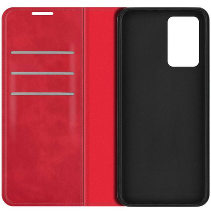 Realme GT Neo 3T Wallet Case Magnetic - Red - Casebump