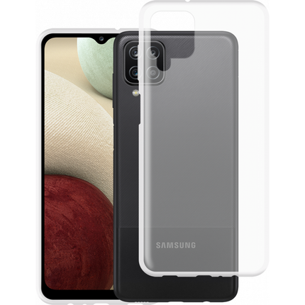 Samsung Galaxy A12 Soft TPU case (Clear) - Casebump