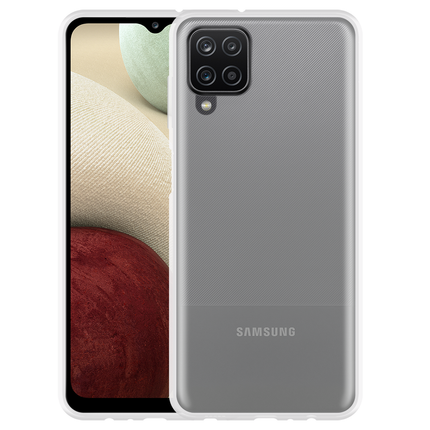 Samsung Galaxy A12 Soft TPU case (Clear) - Casebump