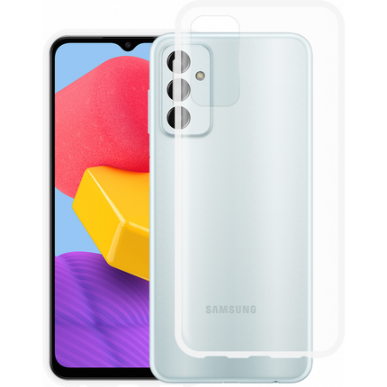 Samsung Galaxy M13 Soft TPU Case (Clear) - Casebump