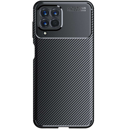 Samsung Galaxy M53 Rugged TPU Case (Black) - Casebump