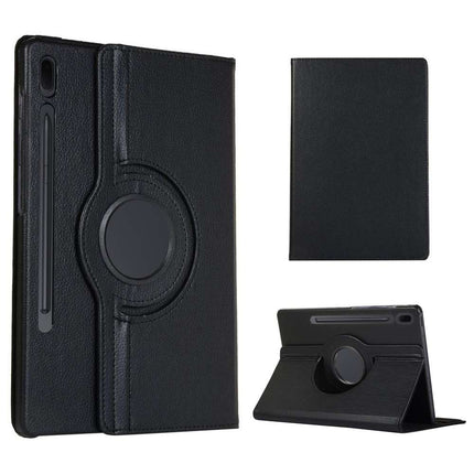 Samsung Galaxy Tab S7 FE Rotating 360 Case (Black) - Casebump