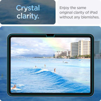 Spigen Glas tR Slim Apple iPad 10.9 2022 Tempered Glass - AGL05541 - Casebump