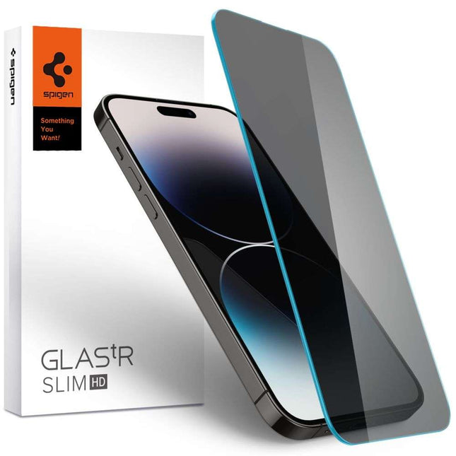 Spigen Apple iPhone 14 Pro Privacy Glass - AGL05223 - Casebump