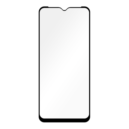 Full Cover Screenprotector Motorola Moto G9 Play Tempered Glass - black - Casebump