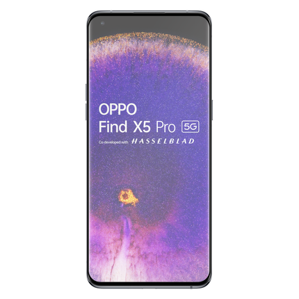 Full Cover Screenprotector Oppo Find X5 Pro Tempered Glass - black - Casebump