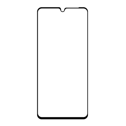 Full Cover Screenprotector Samsung Galaxy A53 Tempered Glass - black - Casebump