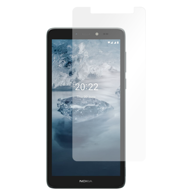 Tempered Glass Nokia C2 2nd Edition Screenprotector - Casebump