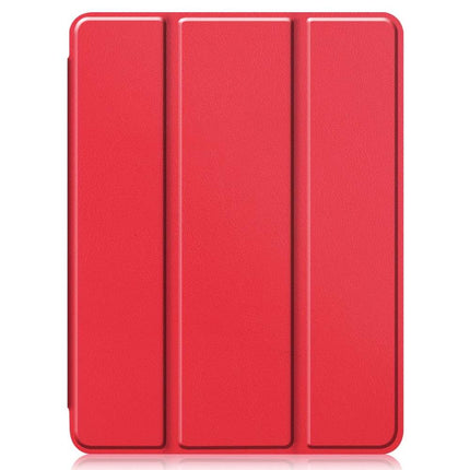 Apple iPad Pro 12.9 2020 Smart Tri-Fold Case With Pen Slot (Red) - Casebump