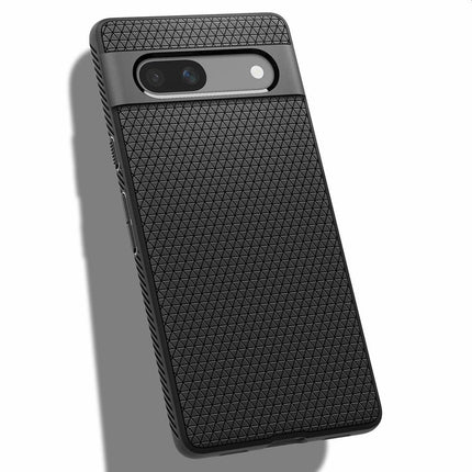 Spigen Liquid Air Google Pixel 7a Case (Black) ACS05815 - Casebump