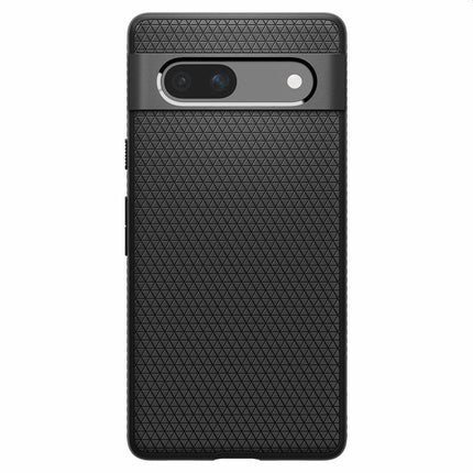 Spigen Liquid Air Google Pixel 7a Case (Black) ACS05815 - Casebump