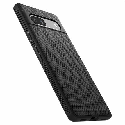 Spigen Liquid Air Google Pixel 7a Case (Black) ACS05815 - Casebump