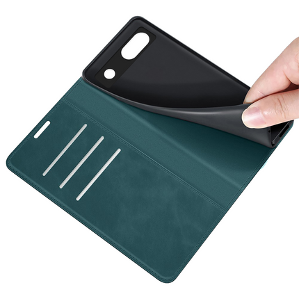 Google Pixel 7a Magnetic Wallet Case - Green - Casebump