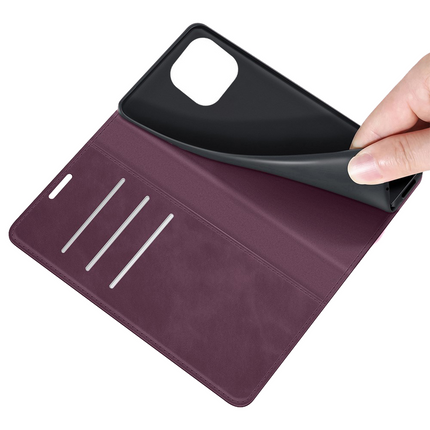 iPhone 14 Plus Magnetic Wallet Case - Purple - Casebump